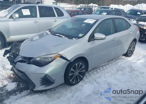 2018 Toyota Corolla Se from USA, damaged, VIN 2T1BURHE8JC014415